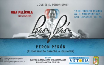 Cine debate en la Casa del Partido Justicialista