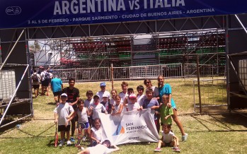 La Escuela Municipal de Tenis visitó al equipo argentino de Copa Davis