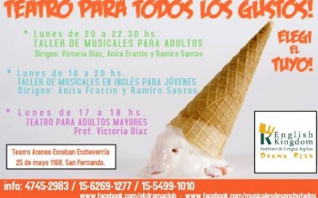 Teatro y talleres de musicales en el Ateneo Esteban Echeverría
