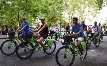 Se realizó la “bicicleteada turística” por nuestra ciudad