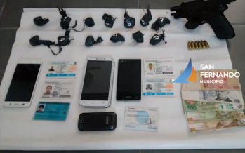 Detuvieron a dos personas con drogas y arma en Belgrano y 25 de Mayo