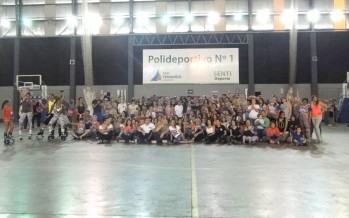 En el Poli N°1 se realizó el ensayo general de la primera Escuela de Samba de la región
