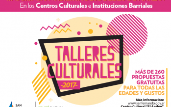 Continúa abierta la inscripción para los talleres culturales