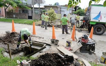 Avanzan las obras hidráulicas en Virreyes Oeste