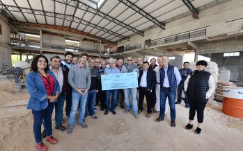 Avanza la obra del nuevo Cuartel de Bomberos en Acceso y 202