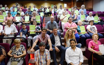 Entrega de escrituras a 35 familias de nuestra ciudad