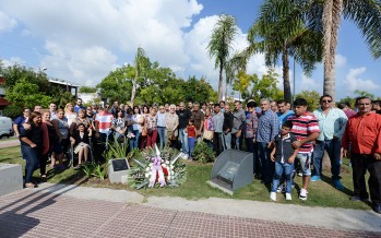 El municipio homenajeó al sanfernandino Mauricio Villalba en el Día de la Memoria