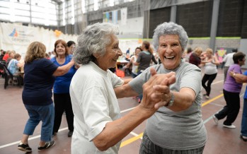 Primer baile de Tercera Edad en el Poli N° 1