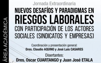 Jornada de debate y análisis sobre riesgos laborales en el Colegio de Abogados