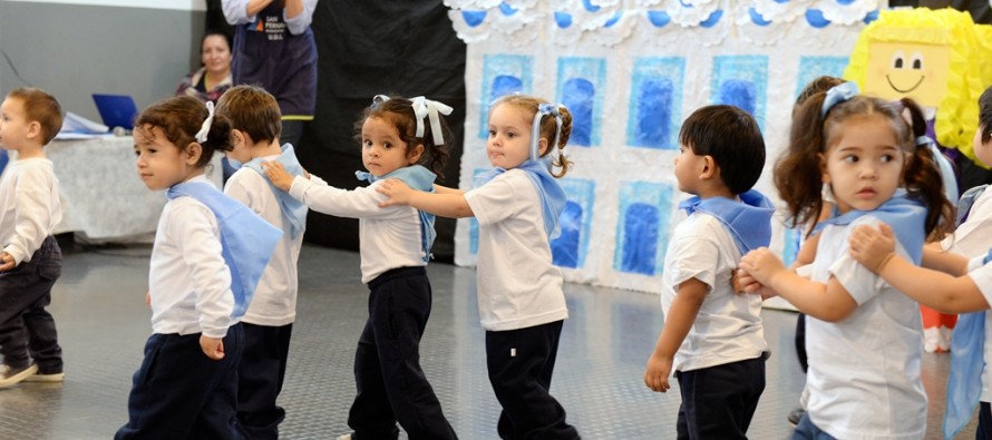 Los chicos de la UDI Villa del Carmen festejaron el Día de la Patria