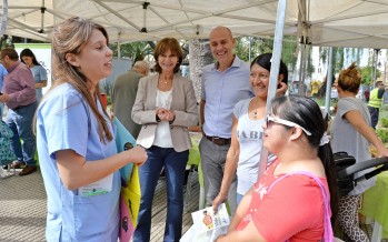 Se realizaron actividades en Plaza San Martín por el “Día del Celíaco”