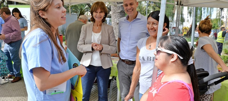 Se realizaron actividades en Plaza San Martín por el “Día del Celíaco”