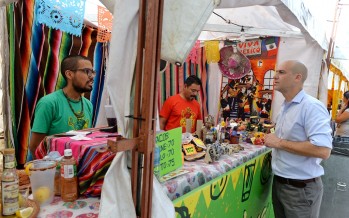 Finalizó otra edición de la Feria de las Colectividades en la Plaza Mitre