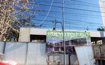 El nuevo edificio de la Secretaría de Salud Pública, Medio Ambiente y Desarrollo Social, en su tramo final