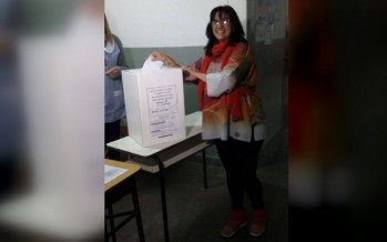 Se impuso la lista Celeste y Vanesa Zaffaroni es la nueva secretaria general de Suteba San Fernando