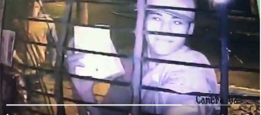 Periodismo ciudadano: quedaron filmados mientras robaban un comercio en Rucci y Quintana