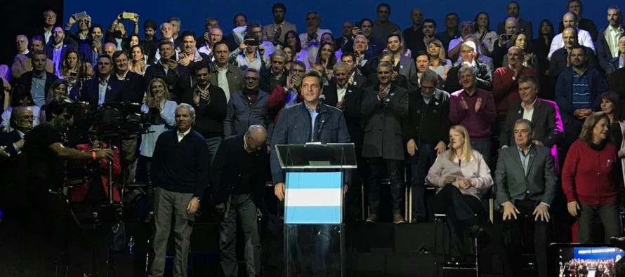 Andreotti participó del lanzamiento de “Un País”