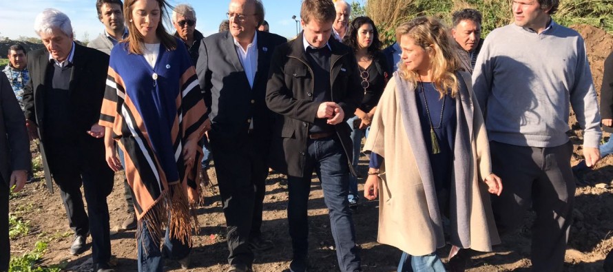 Vidal visitó una vez más San Fernando sin avisar para evitar escraches