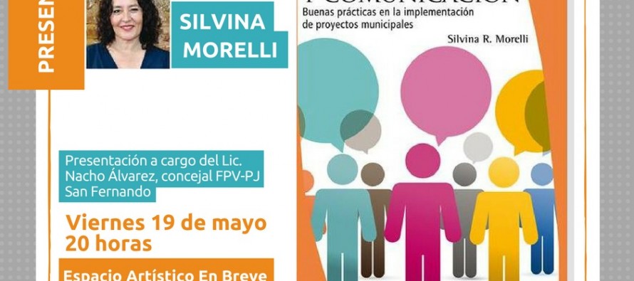 Silvina Morelli presenta libro sobre gestión y comunicación municipal en En Breve