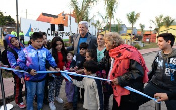 Se inauguró la nueva plaza “El Pueblito” en Arroyo Cordero entre Quintana y Gandolfo