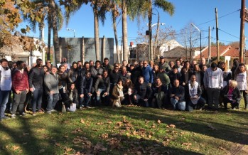 Funcionarios nacionales participaron del timbreo de Cambiemos