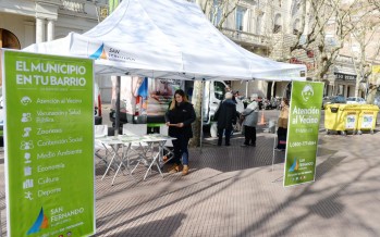 El ‘Municipio en tu Barrio’ volvió a Plaza Mitre