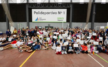 En el Poli N°1 la Escuela Municipal de Tenis realizó un encuentro ‘Interpolis’
