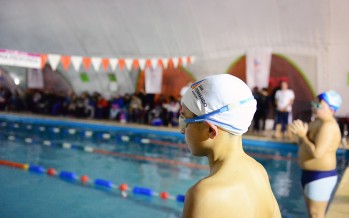 En el Poli N°2 se realizó el torneo interpolideportivos de natación