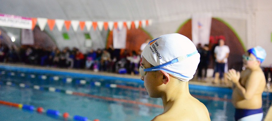 En el Poli N°2 se realizó el torneo interpolideportivos de natación
