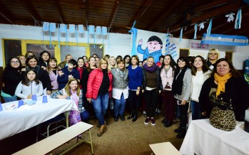 Alicia Aparicio visitó la Escuela N° 3: «Entre todos podemos hacer una escuela pública mejor»