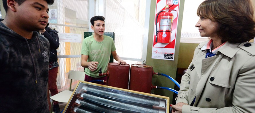 La Escuela Técnica N° 2 fue sede de la Feria de Educación, Arte, Ciencia y Tecnología