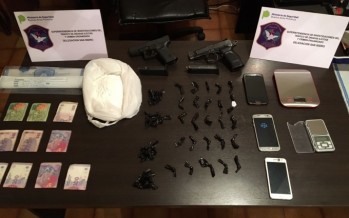 Detuvieron a tres personas en Virreyes por narcotráfico