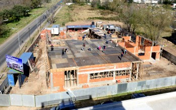 Se construye un nuevo edificio de Tránsito en Acceso y Urquiza