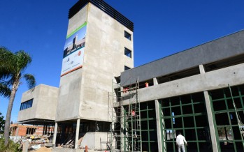 La construcción del nuevo Cuartel de Bomberos entró en su etapa final