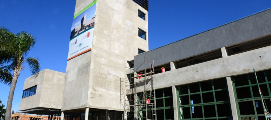 La construcción del nuevo Cuartel de Bomberos entró en su etapa final