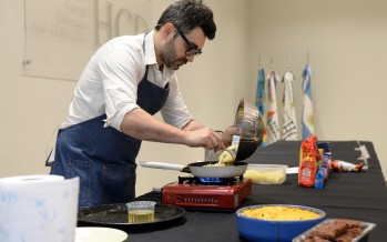 Taller de cocina saludable para trabajadores de comedores