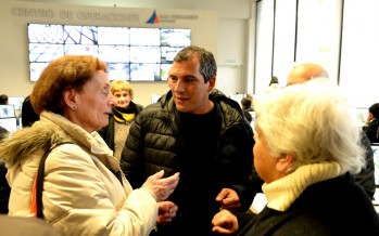 Un grupo de vecinos visitó el Centro de Operaciones de nuestra ciudad
