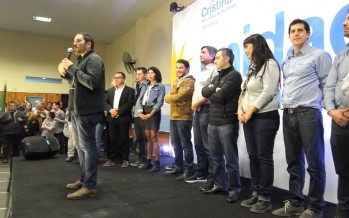 Matías Molle presentó la lista 2 de Unidad Ciudadana junto a Máximo Kirchner