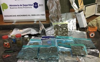 Desbaratan peluquería que vendía marihuana en Virreyes