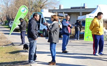 «El Municipio en tu Barrio» estuvo presente en Virreyes Oeste