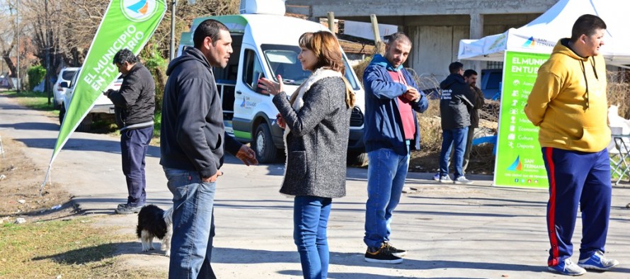 “El Municipio en tu Barrio” estuvo presente en Virreyes Oeste
