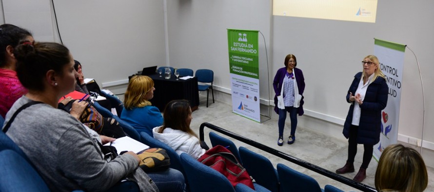 Nuevo curso para promotores de salud en el Centro Universitario de Virreyes