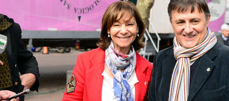 Se realizó la jornada ‘Donar Sangre Salva Vidas’ en Plaza Mitre