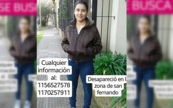 Jazmín Duré tiene 15 años y falta de su hogar desde el miércoles