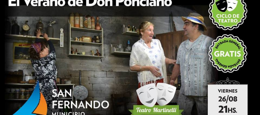 Este fin de semana habrá funciones de cine y teatro en el Martinelli