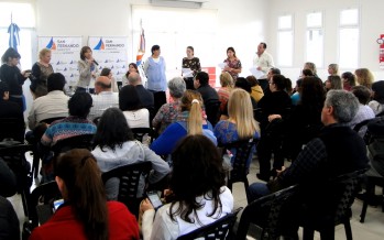 En el Polideportivo de Infico se realizó la entrega de equipamiento para escuelas