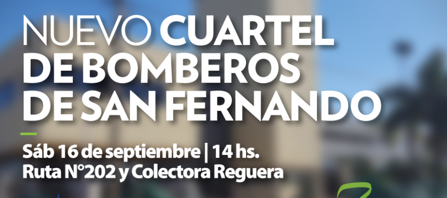 Hoy se inaugura el nuevo Cuartel de Bomberos