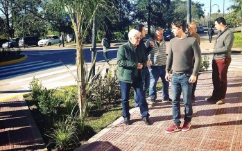 Finalizó el primer tramo de la remodelación del centro comercial de Carlos Casares y Acceso