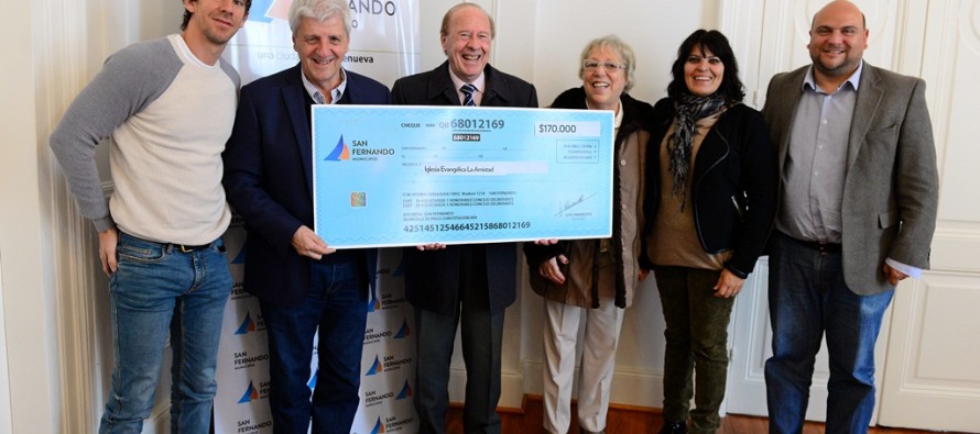Aporte económico a la Iglesia Evangélica de la Amistad