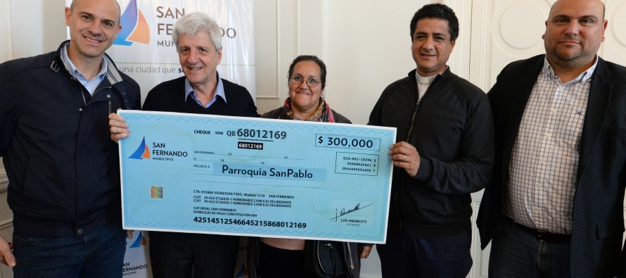 Ayuda económica a la Parroquia Sagrado Corazón de Jesús